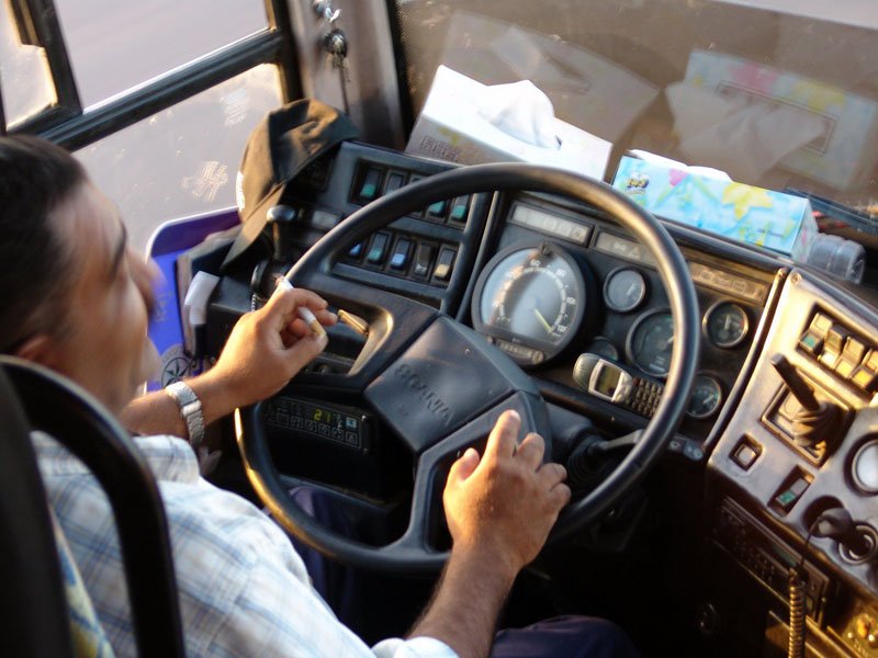 В Прокопьевске задержали водителя автобуса, севшего за руль после приёма морфина