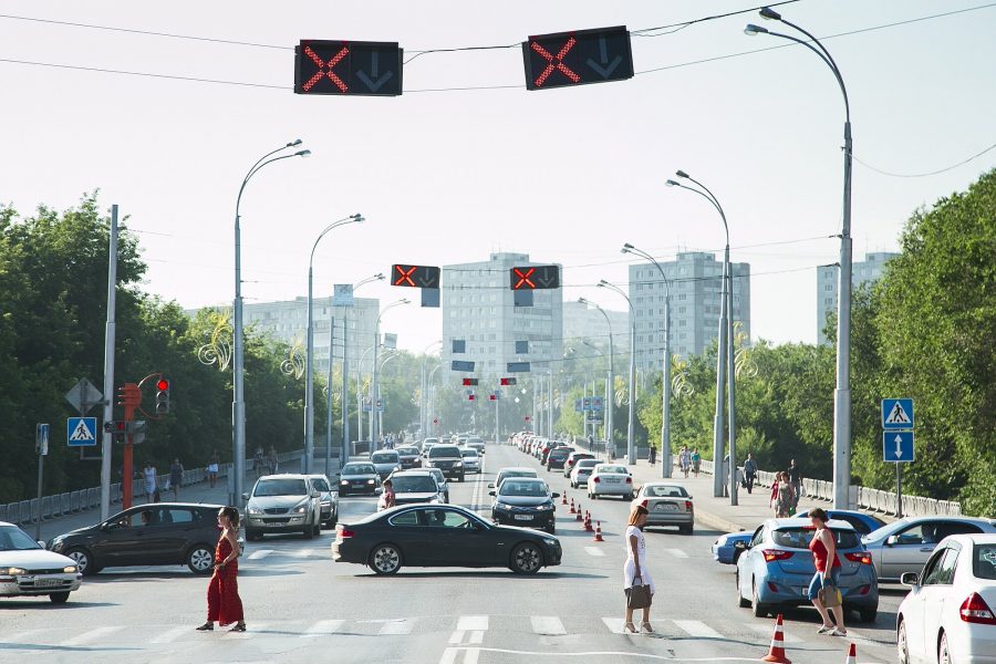 12 июня в Кемерове отключат реверсивные светофоры