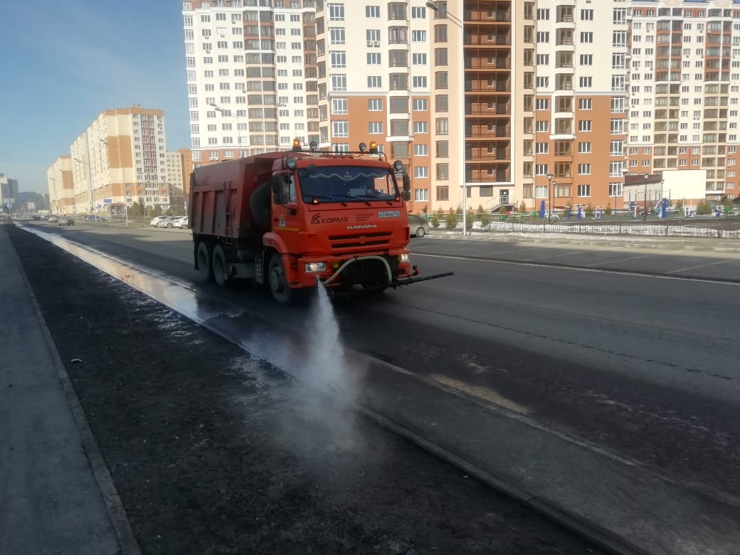 Фото: мэр Кемерова рассказал, как проходит уборка города