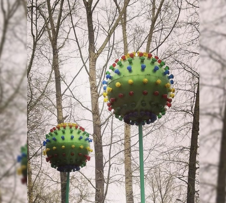 В Новокузнецке местные жители обнаружили «памятник коронавирусу»