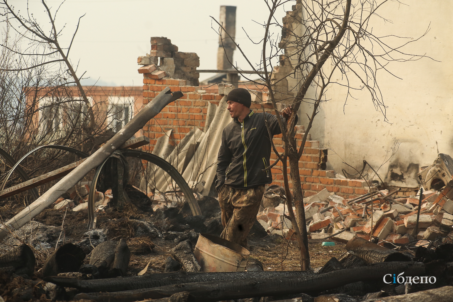 Постниково: репортаж из села после пожара