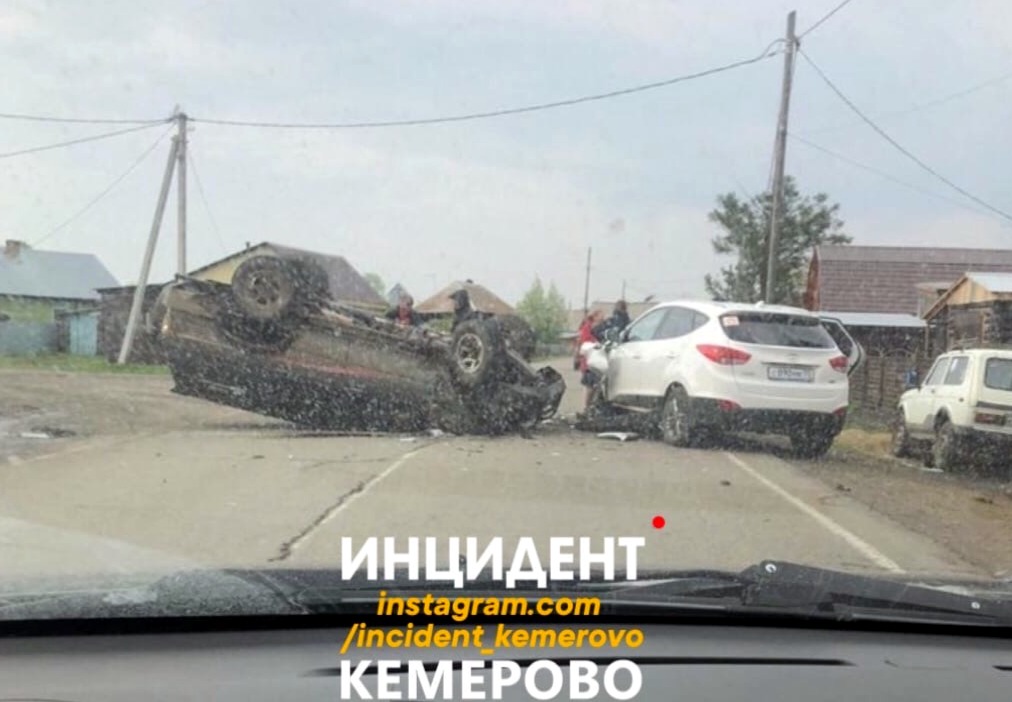В Кузбассе пьяный водитель устроил ДТП