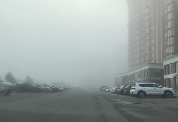 Кемеровчан напугал туман со странным запахом
