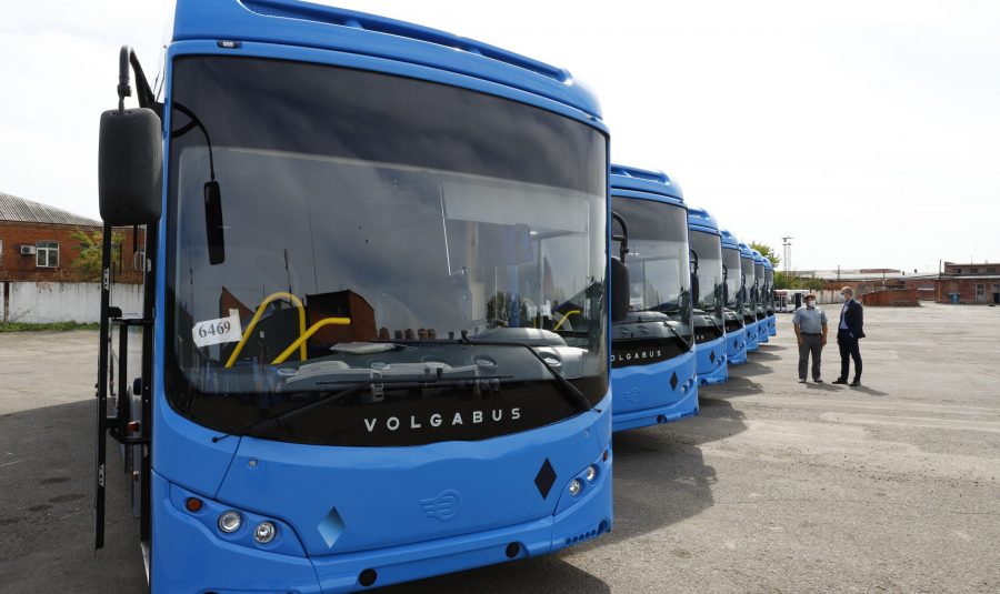 25 новых автобусов выйдут на маршруты в Кемерове  