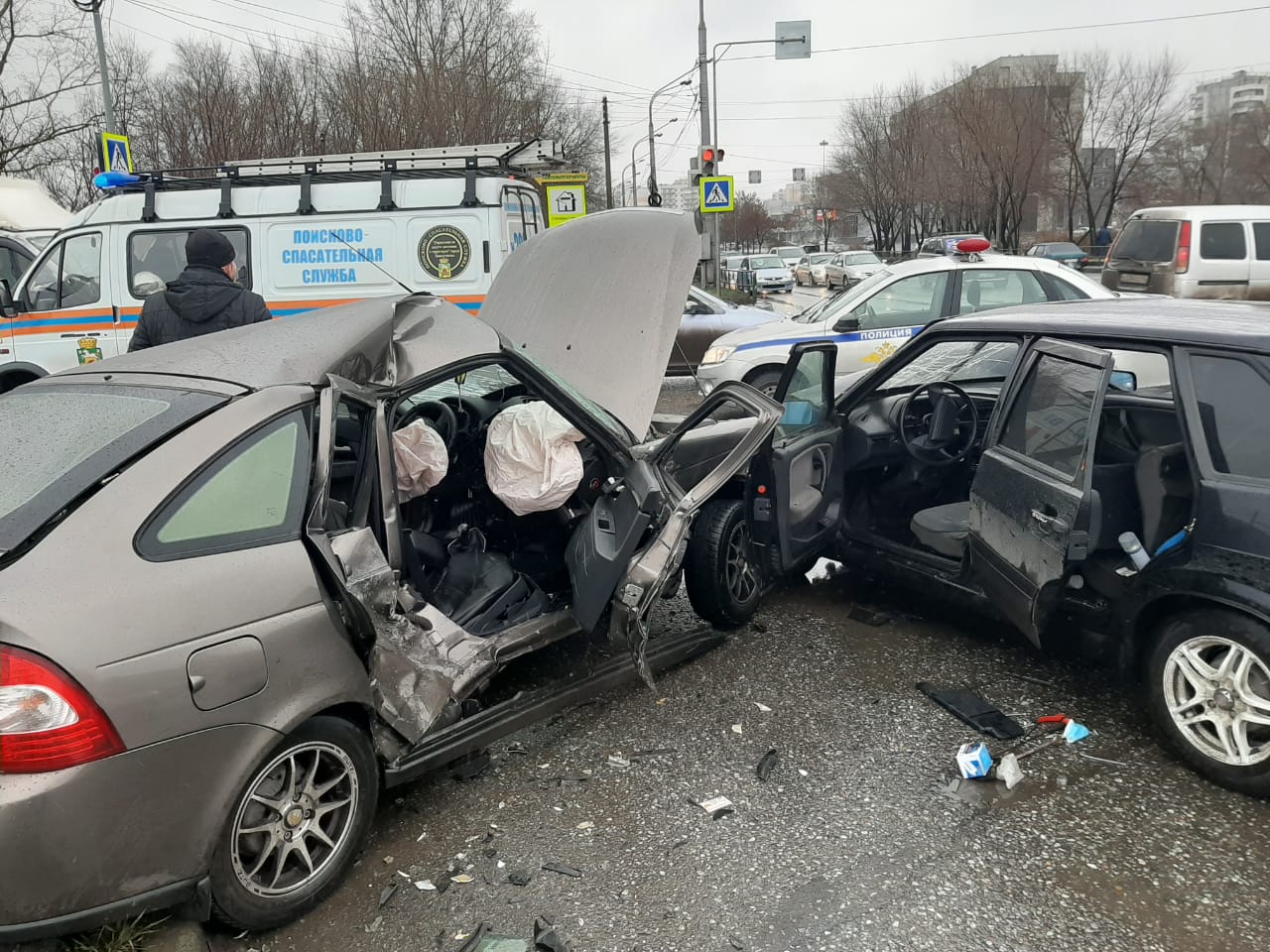 Дорожно транспортное происшествие. ДТП В Новокузнецке за последнюю.